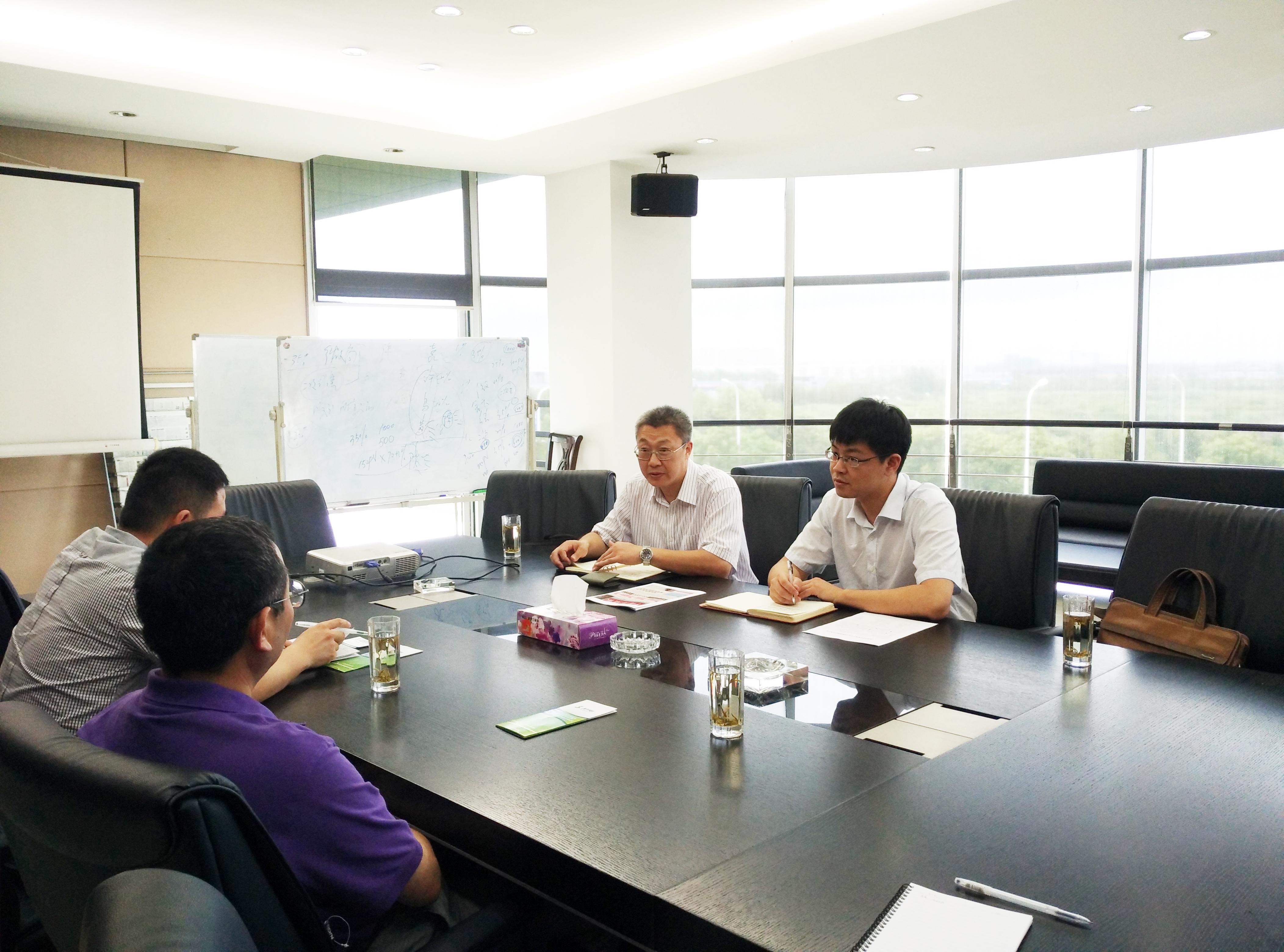 调研纺织骨干企业，共谋产业技术合作（一）