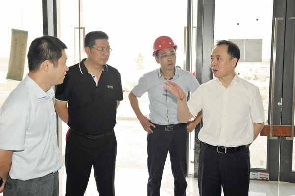 南通通州区领导调研拼搏在线登录 高新区新址